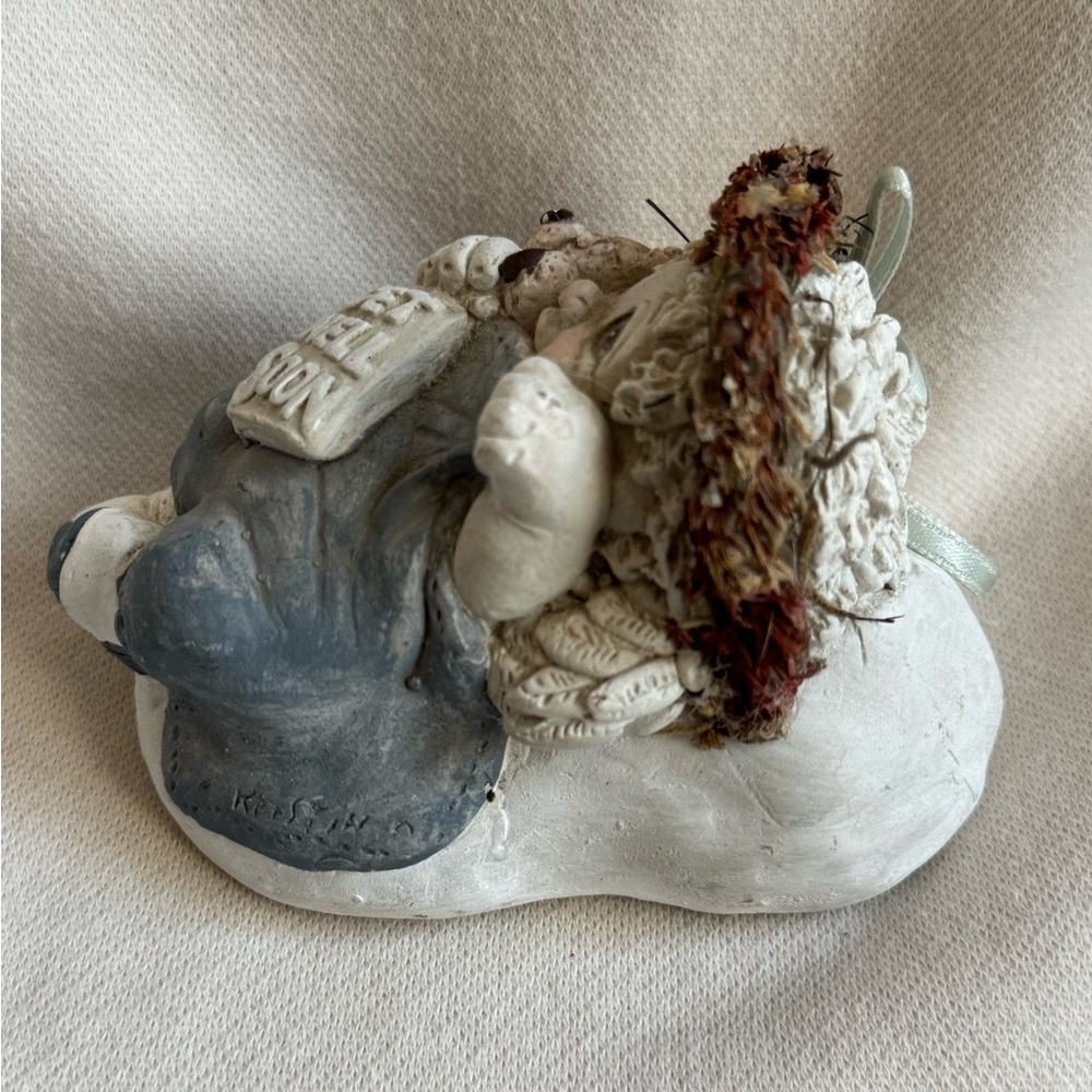 Vintage Dreamsicles Ceramic “Get Well Soon” Cherub Figurine - Picture 3 of 6